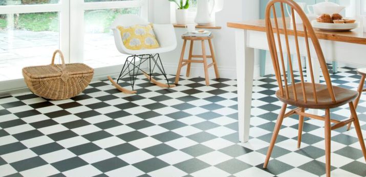 Black And White Flooring